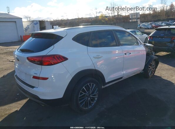 KM8J3CAL0LU150737 2020 HYUNDAI TUCSON Белый Задняя правая четверть