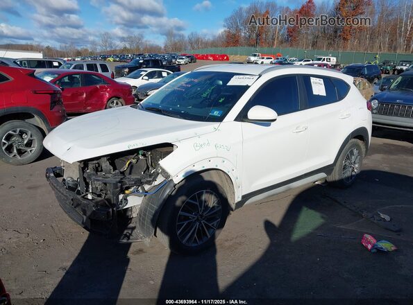 KM8J3CAL0LU150737 2020 HYUNDAI TUCSON Белый Передняя левая четверть