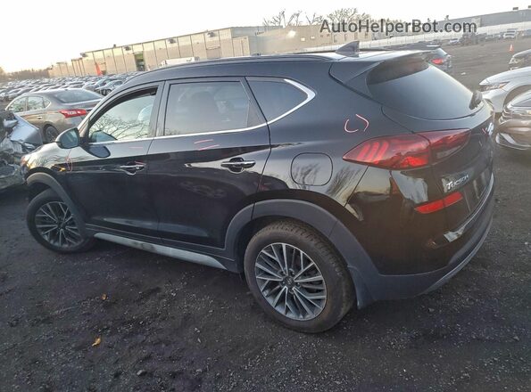 KM8J3CAL2MU337401 2021 HYUNDAI TUCSON Black უკანა მარცხენა