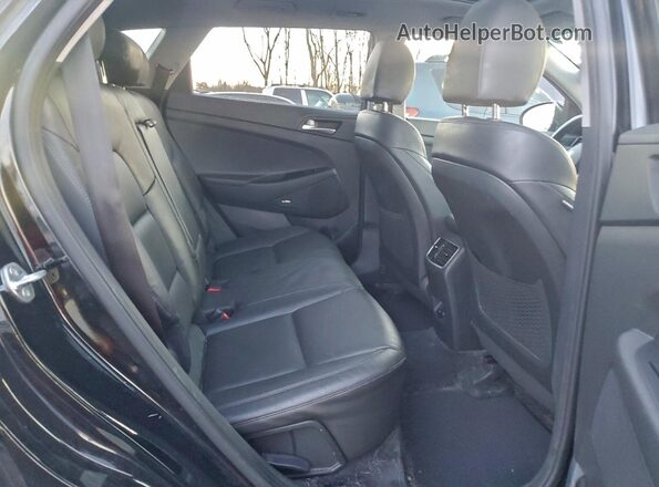 KM8J3CAL2MU337401 2021 HYUNDAI TUCSON Black უკანა სავარძლების ხედი