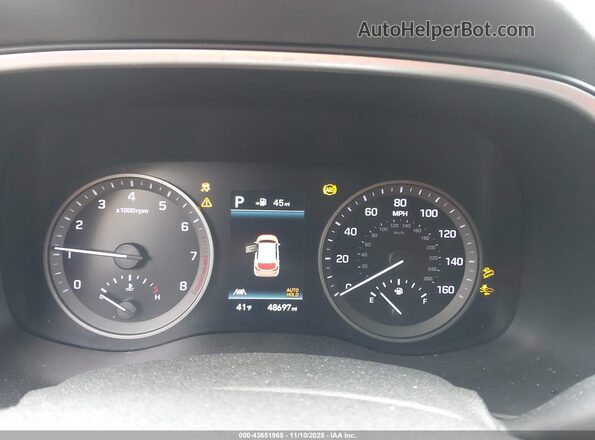 KM8J3CAL7LU262905 2020 HYUNDAI TUCSON Blue Widok tylnych siedzeń