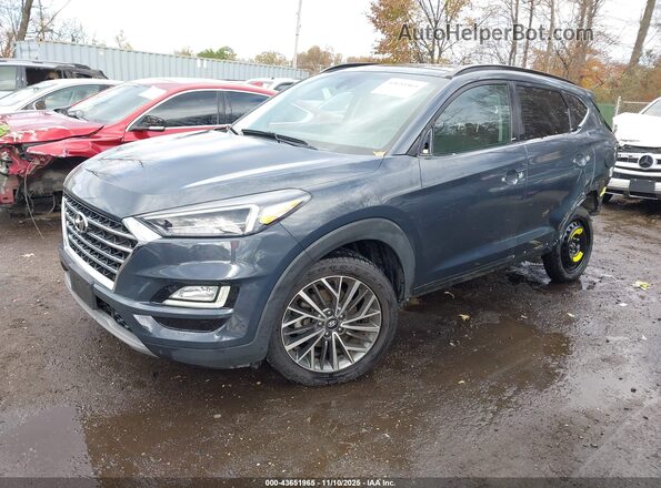 KM8J3CAL7LU262905 2020 HYUNDAI TUCSON Blue Przód lewy