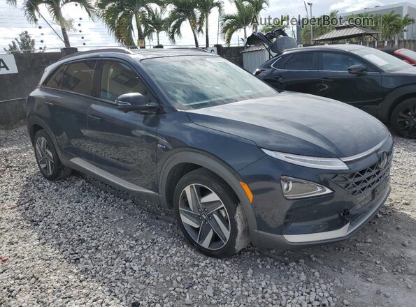 KM8J84A62LU004180 2020 HYUNDAI NEXO Gray Передня права чверть