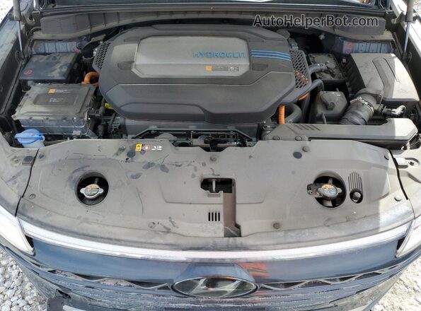 KM8J84A62LU004180 2020 HYUNDAI NEXO Gray Вид задньої частини салону