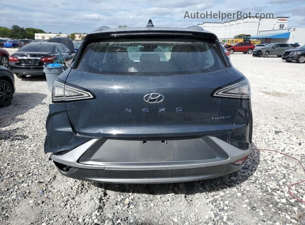 KM8J84A62LU004180 2020 HYUNDAI NEXO Gray Вид ззаду