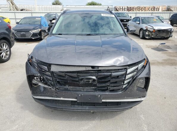 KM8JB3AE2NU019137 2022 HYUNDAI TUCSON Gray წინა ხედი