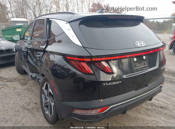 KM8JBDA29NU081193 2022 HYUNDAI TUCSON PLUG-IN HYBRID Black Tył lewy