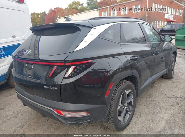 KM8JBDA29NU081193 2022 HYUNDAI TUCSON PLUG-IN HYBRID Black Tył prawy