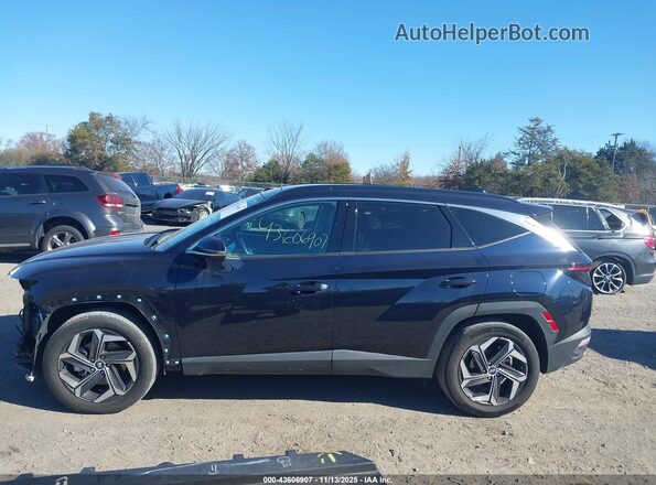 KM8JECA13NU082428 2022 HYUNDAI TUCSON HYBRID Black Widok wnętrza 360 stopni
