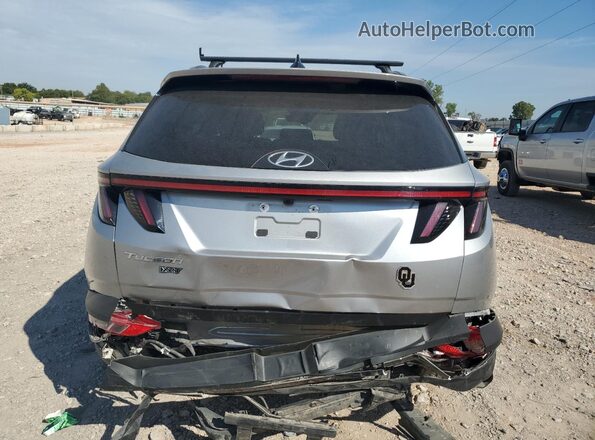 KM8JF3AE0PU263277 2023 HYUNDAI TUCSON Silver უკანა ხედი