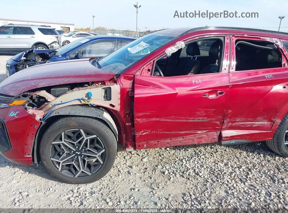 KM8JF3AE2NU164201 2022 HYUNDAI TUCSON Red Vista frontal