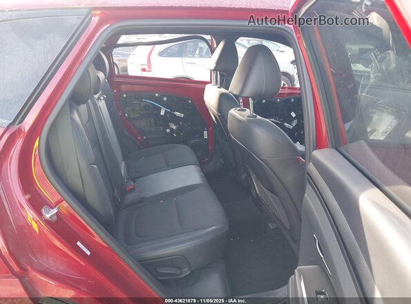 KM8JF3AE2NU164201 2022 HYUNDAI TUCSON Red Vista de la etiqueta del VIN