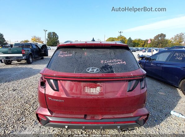 KM8JF3AE2NU164201 2022 HYUNDAI TUCSON Red 