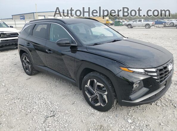 KM8JFCA10NU073599 2022 HYUNDAI TUCSON Black Przód prawy