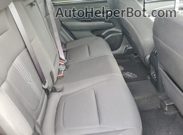 KM8JFCA10NU073599 2022 HYUNDAI TUCSON Black Widok tylnych siedzeń
