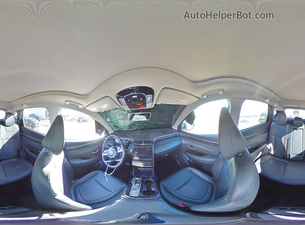 KM8JFCA10PU121007 2023 HYUNDAI TUCSON White Панорамний вид салону 360°