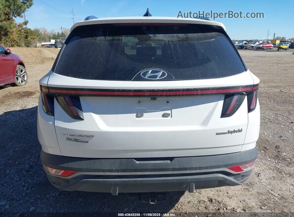 KM8JFCA12NU045562 2022 HYUNDAI TUCSON HYBRID White 
