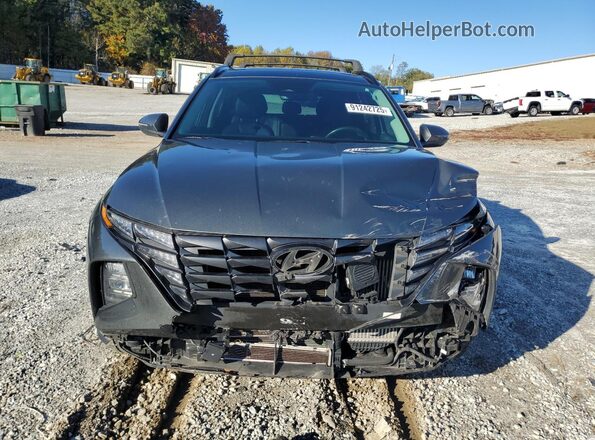 KM8JFCA12NU074026 2022 HYUNDAI TUCSON Серый Вид спереди
