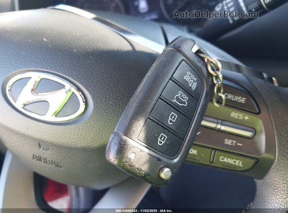 KM8K12AA4LU480108 2020 HYUNDAI KONA Red Առջևի վահանակի տեսք