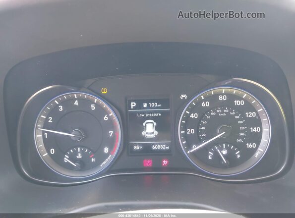 KM8K22AA4LU543379 2020 HYUNDAI KONA Silver Rear seats view