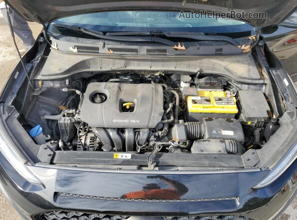 KM8K22AAXLU480871 2020 HYUNDAI KONA Black Вид задньої частини салону