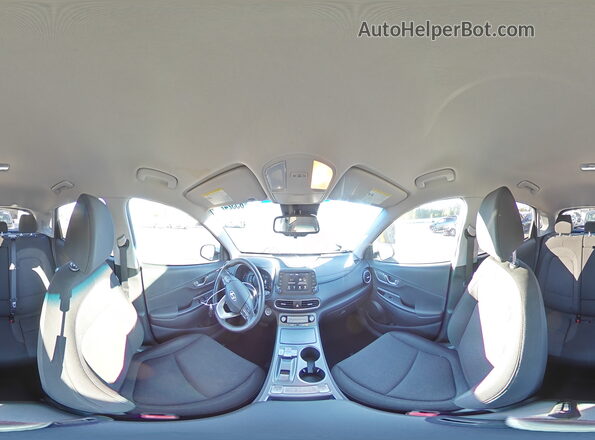 KM8K23AG0MU118432 2021 HYUNDAI KONA White Панорамний вид салону 360°