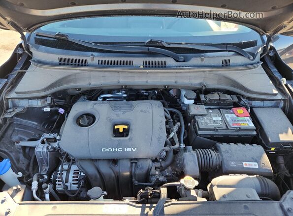 KM8K2CAA4LU582821 2020 HYUNDAI KONA Gray Vista del compartimento del motor