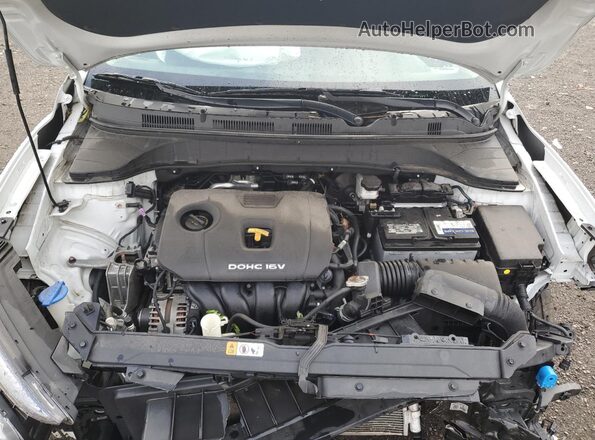 KM8K2CAA7LU528526 2020 HYUNDAI KONA White Вид задньої частини салону