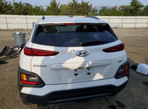 KM8K2CAA8MU724766 2021 HYUNDAI KONA White Rear view