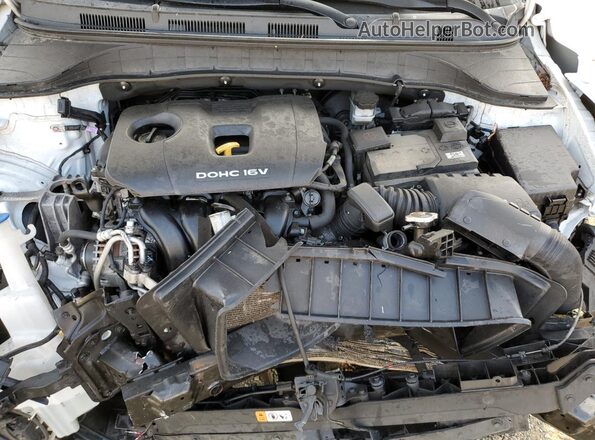 KM8K2CAA8MU724766 2021 HYUNDAI KONA White Engine compartment view