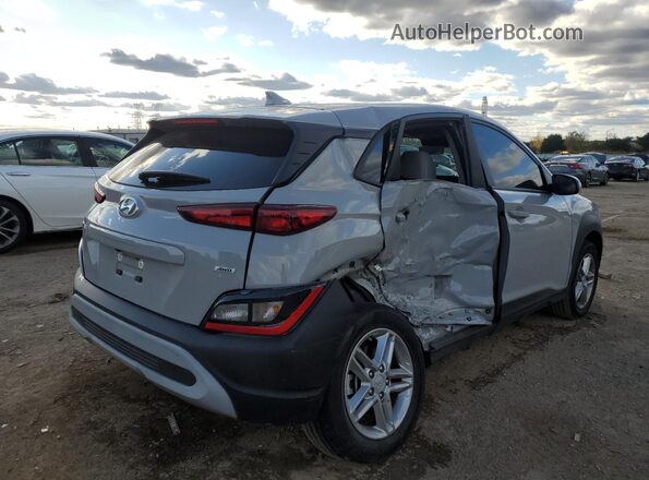 KM8K2CAB3NU787252 2022 HYUNDAI KONA Серебряный Задняя правая четверть