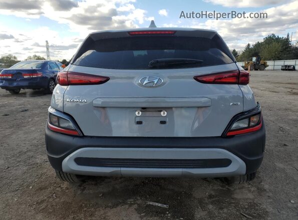 KM8K2CAB3NU787252 2022 HYUNDAI KONA Серебряный Вид сзади