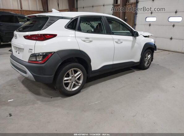 KM8K2CAB5NU818355 2022 HYUNDAI KONA Белый Задняя правая четверть