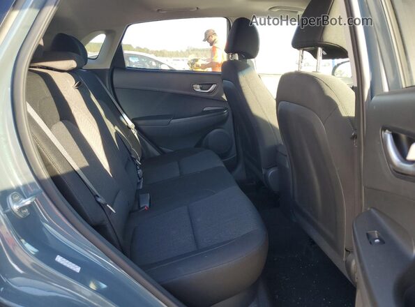 KM8K32AB7NU794938 2022 HYUNDAI KONA Синий Вид задних сидений