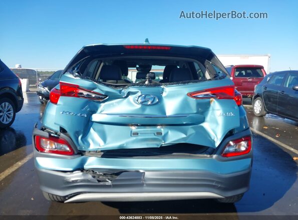 KM8K33AG8LU076958 2020 HYUNDAI KONA ELECTRIC Turquoise 