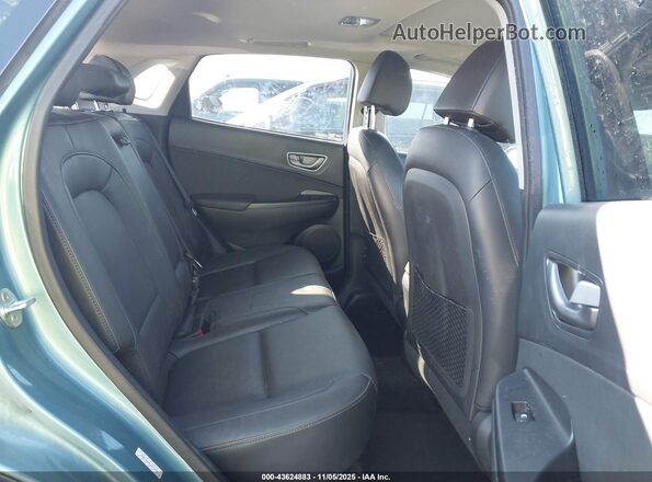 KM8K33AG8LU076958 2020 HYUNDAI KONA ELECTRIC Turquoise Widok naklejki z numerem VIN