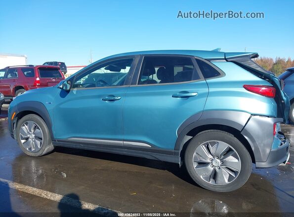 KM8K33AG8LU076958 2020 HYUNDAI KONA ELECTRIC Turquoise Widok wnętrza 360 stopni