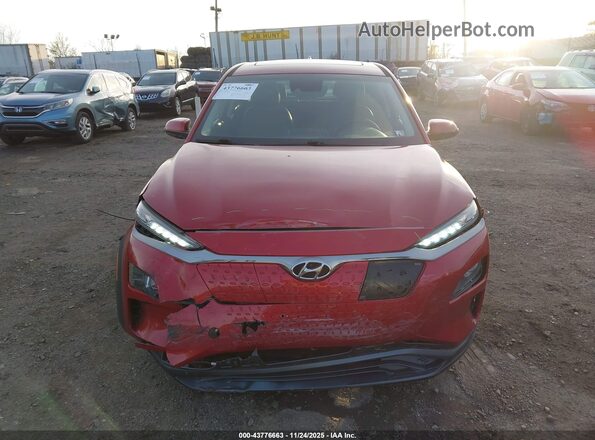 KM8K33AG9KU024947 2019 HYUNDAI KONA EV Красный Вид щитка приборов