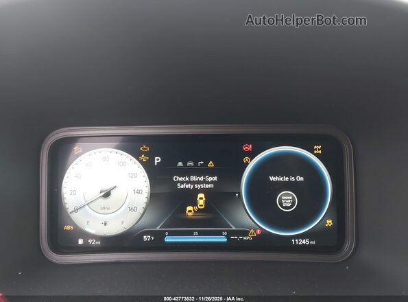 KM8K3CA38PU943388 2023 HYUNDAI KONA Белый Вид задних сидений
