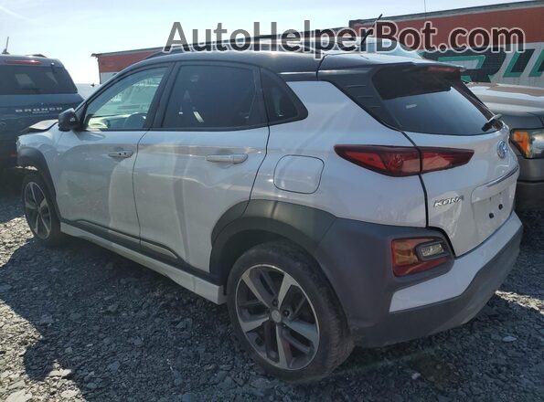 KM8K3CA54LU437620 2020 HYUNDAI KONA Белый Задняя левая четверть