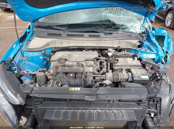 KM8K3CAB6NU807071 2022 HYUNDAI KONA Синий Вид сзади