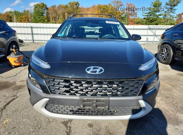 KM8K3CAB8NU843781 2022 HYUNDAI KONA Черный Вид спереди