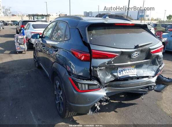 KM8K53A33NU838085 2022 HYUNDAI KONA Серый Задняя левая четверть