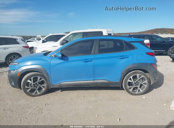 KM8K53A39NU926235 2022 HYUNDAI KONA Синий 