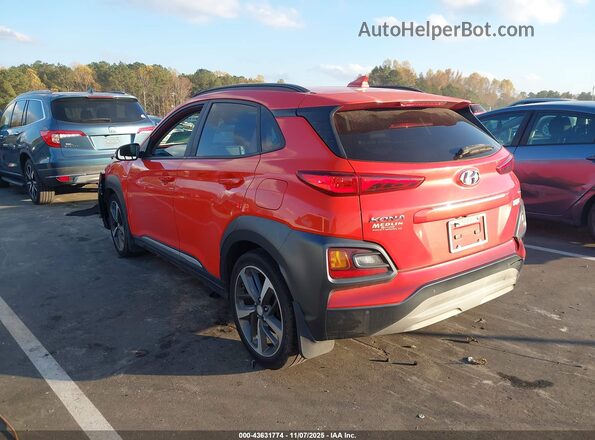 KM8K53A58LU465706 2020 HYUNDAI KONA Maroon Հետևի ձախ