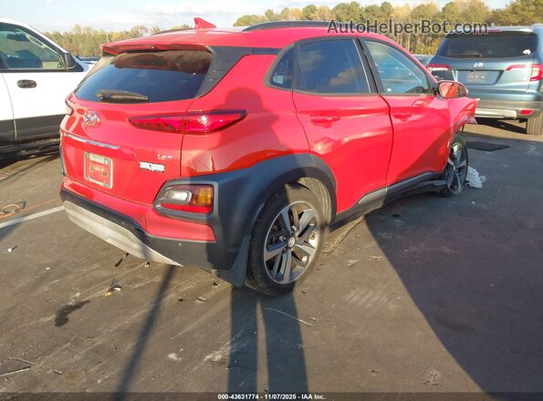 KM8K53A58LU465706 2020 HYUNDAI KONA Maroon Հետևի աջ