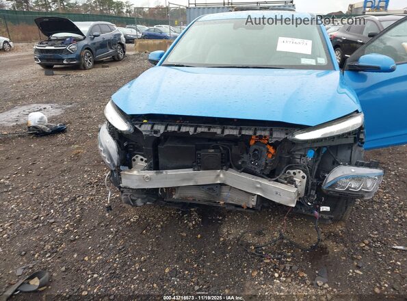 KM8K53AG9NU159229 2022 HYUNDAI KONA ELECTRIC Blue 