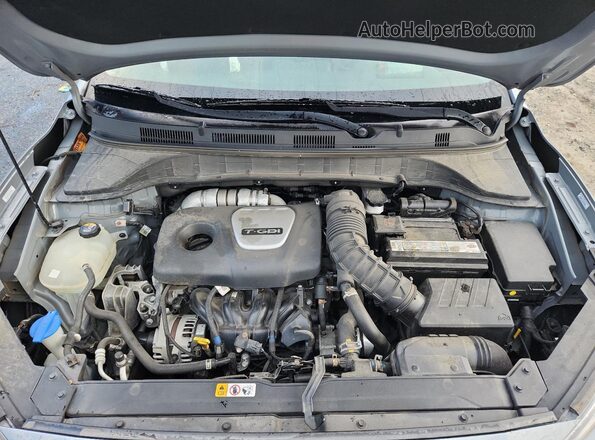KM8K5CA57LU484893 2020 HYUNDAI KONA Gray Вид підкапотного простору