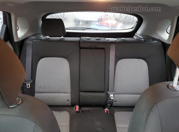 KM8K6CAA3MU694838 2021 HYUNDAI KONA Black Հետևի նստատեղերի տեսք