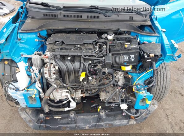 KM8K6CAB4NU797485 2022 HYUNDAI KONA Blue Widok z tyłu